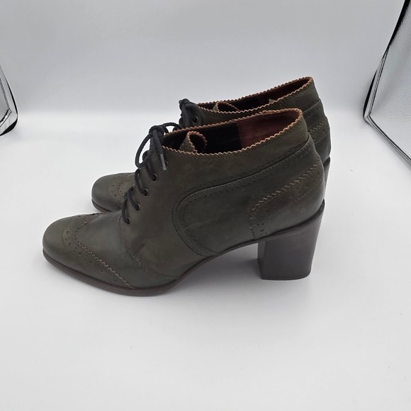 Alberto Fermani Sz 38 (7)Artisan  Women Italy Leather Ankle Boots - Picture 3 of 6